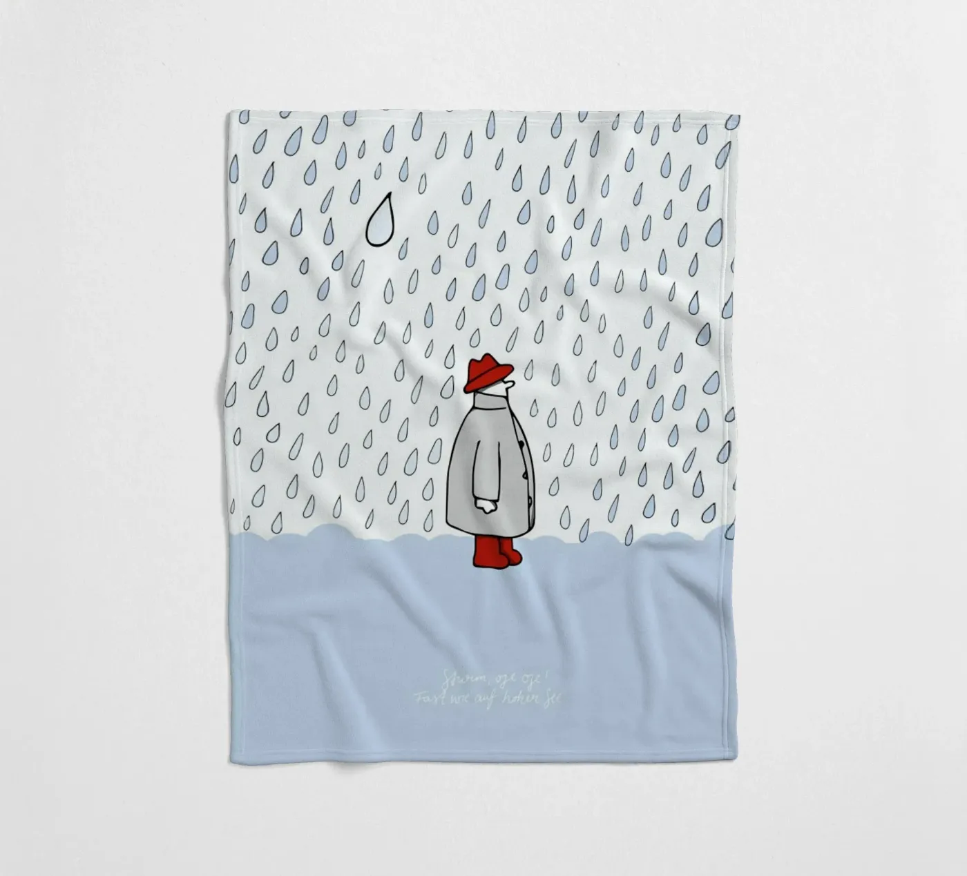 Klaus Fleecedecke von Waltraud Rieken