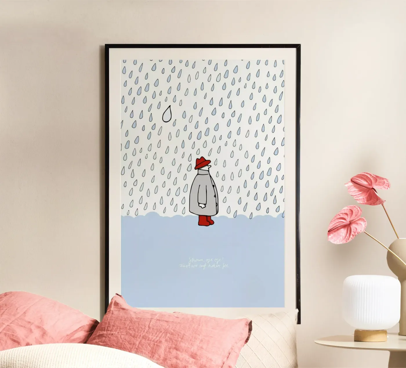 Klaus poster by Waltraud Rieken