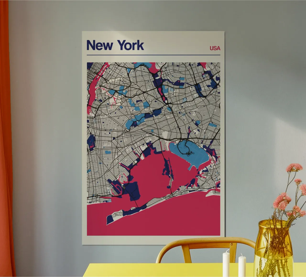 New York Energy carta hahnemühle da MOOODZART