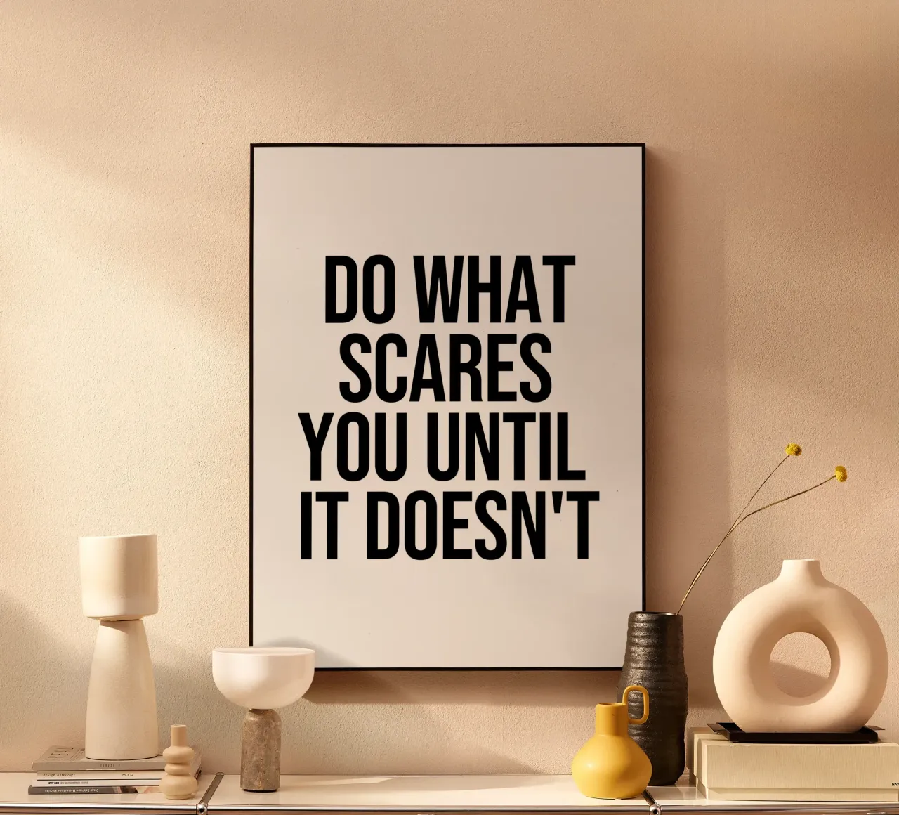 das tun, was dir Angst macht, bis es nicht mehr zitiert wird Forex-Platte von Paigaam Studio