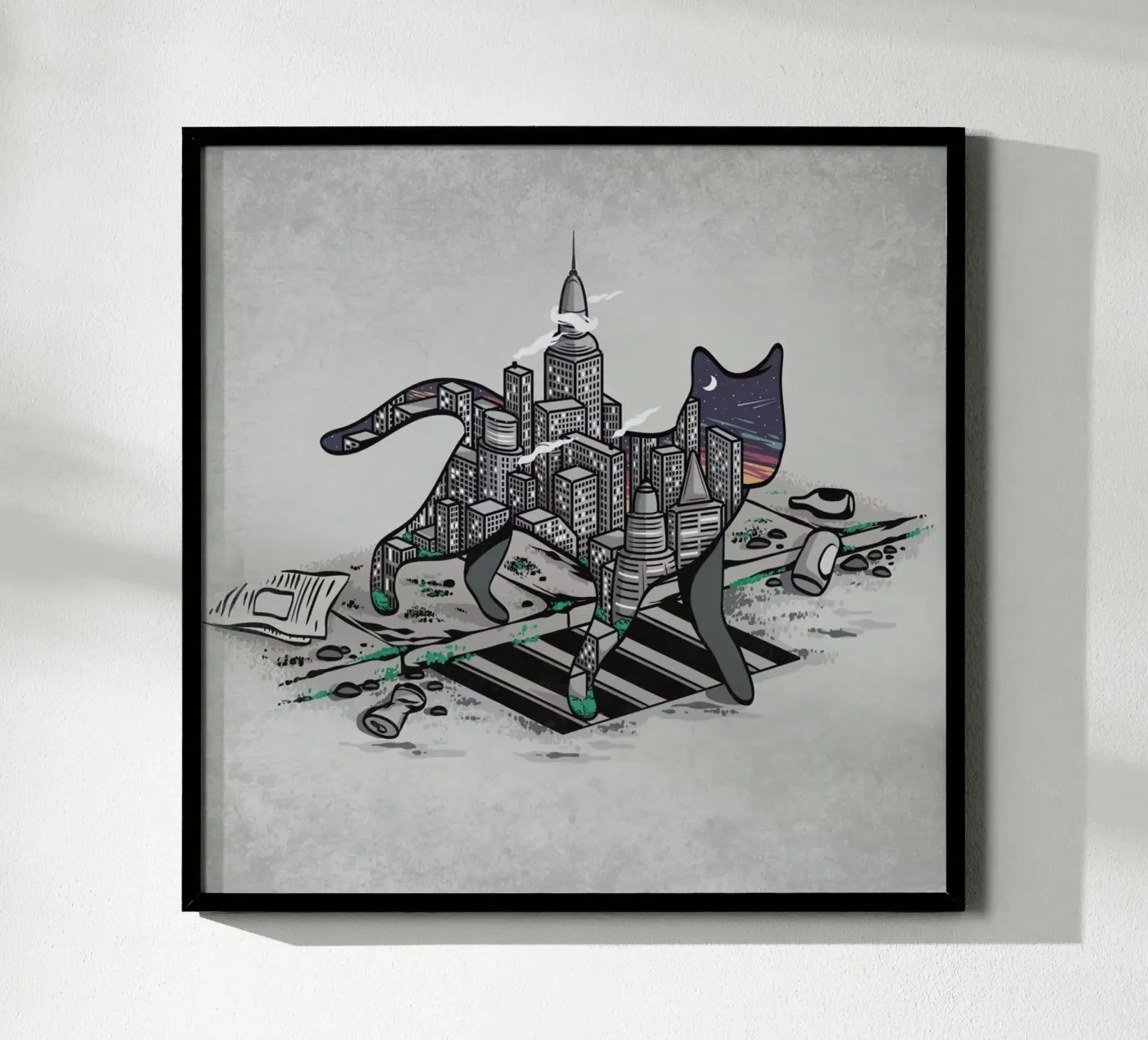 City Cat poster da Robert Richter
