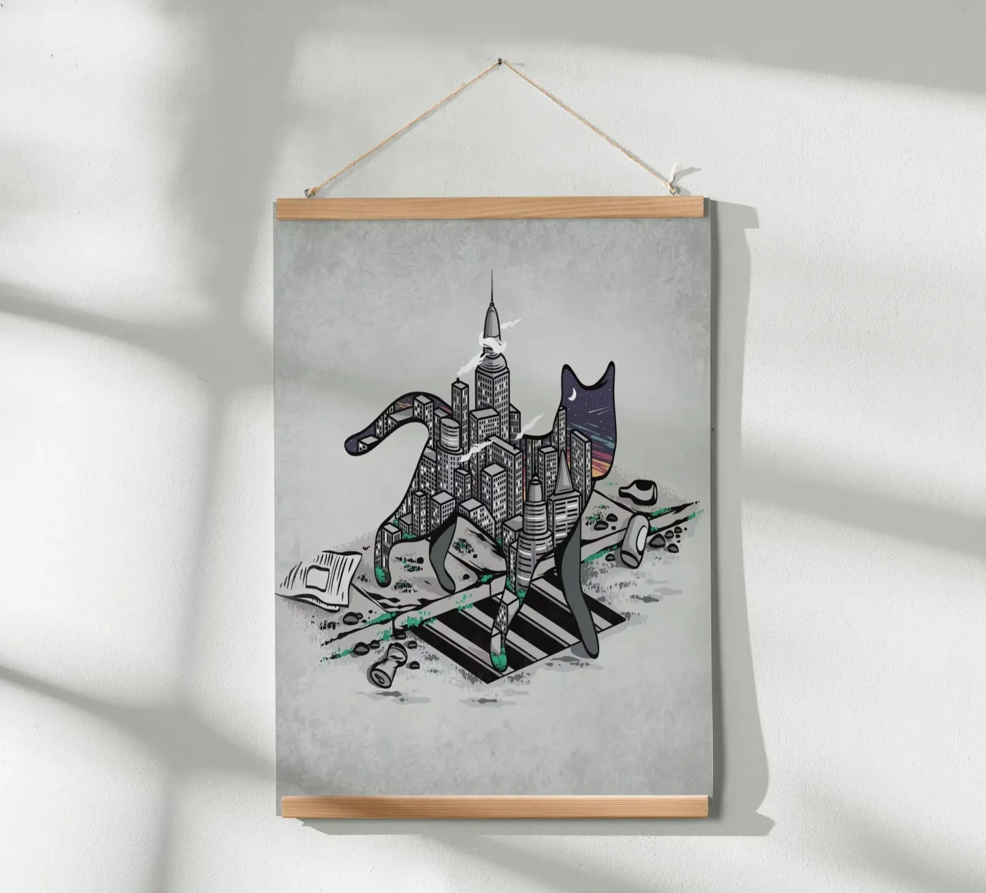 City Cat poster da Robert Richter