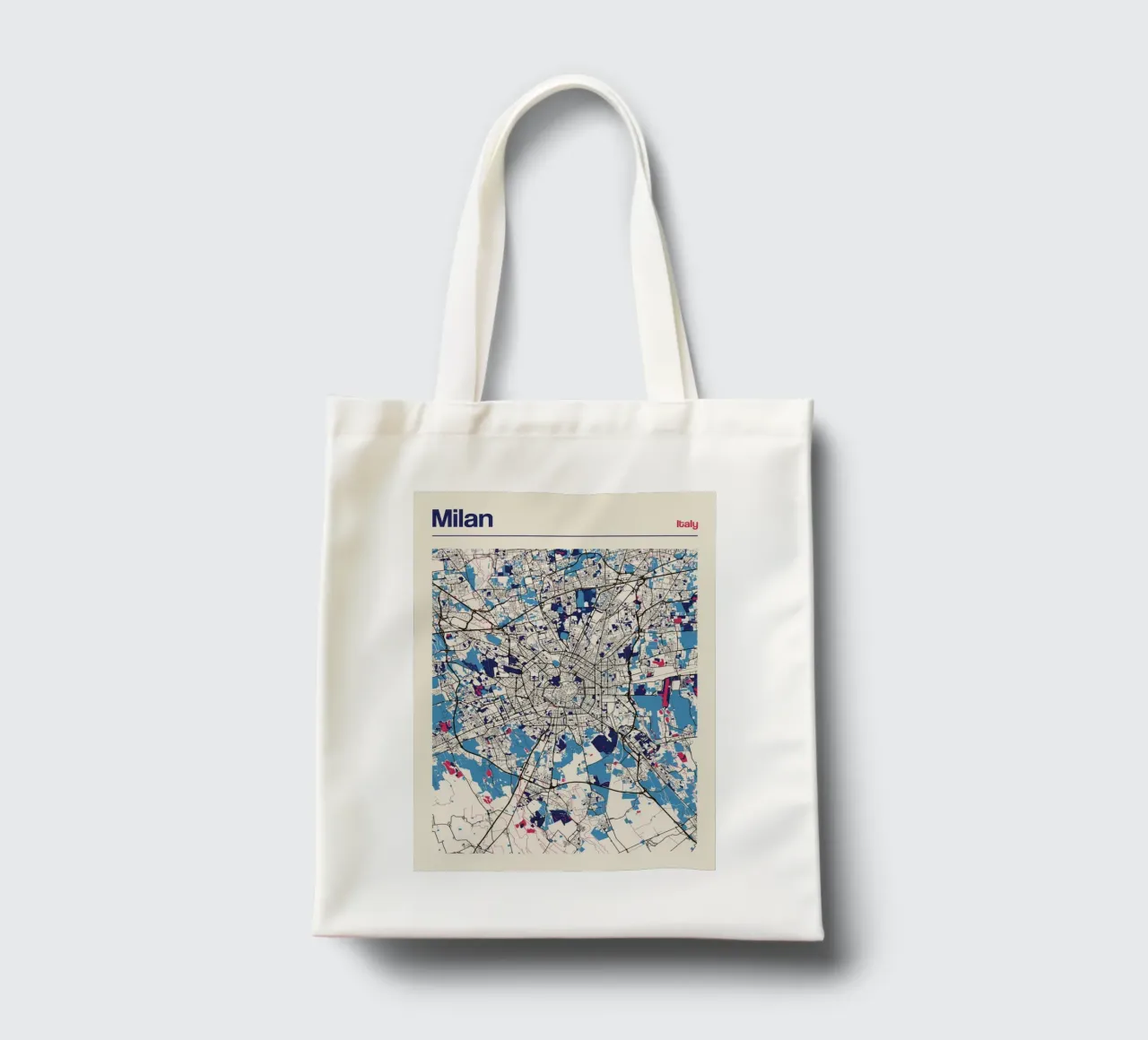 Stile Mailand borsa in juta da MOOODZART