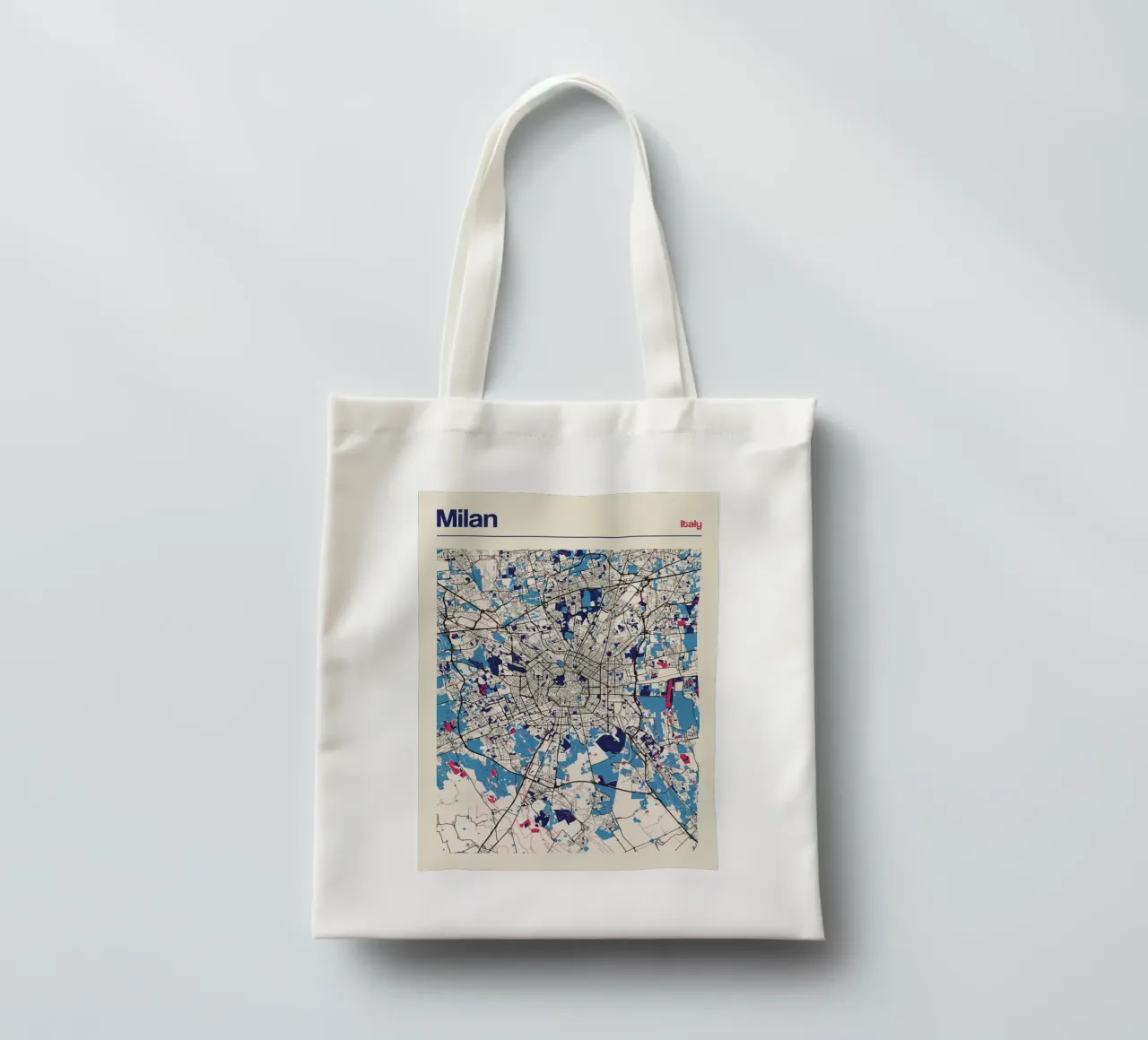 Stile Mailand borsa in juta da MOOODZART