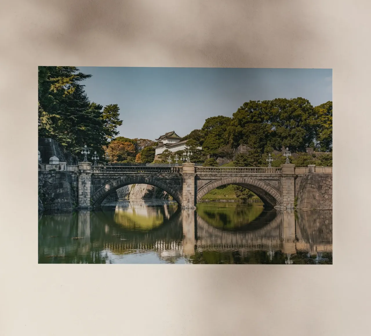 Palazzo Imperiale di Tokyo - Giappone pellicola backlit da Marcel Bisig