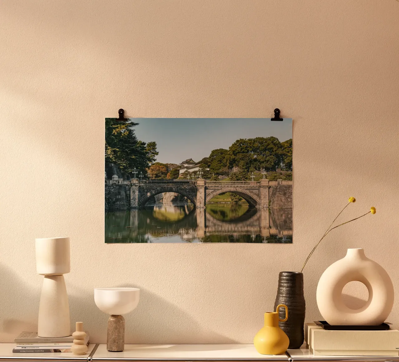 Palazzo Imperiale di Tokyo - Giappone poster da Marcel Bisig