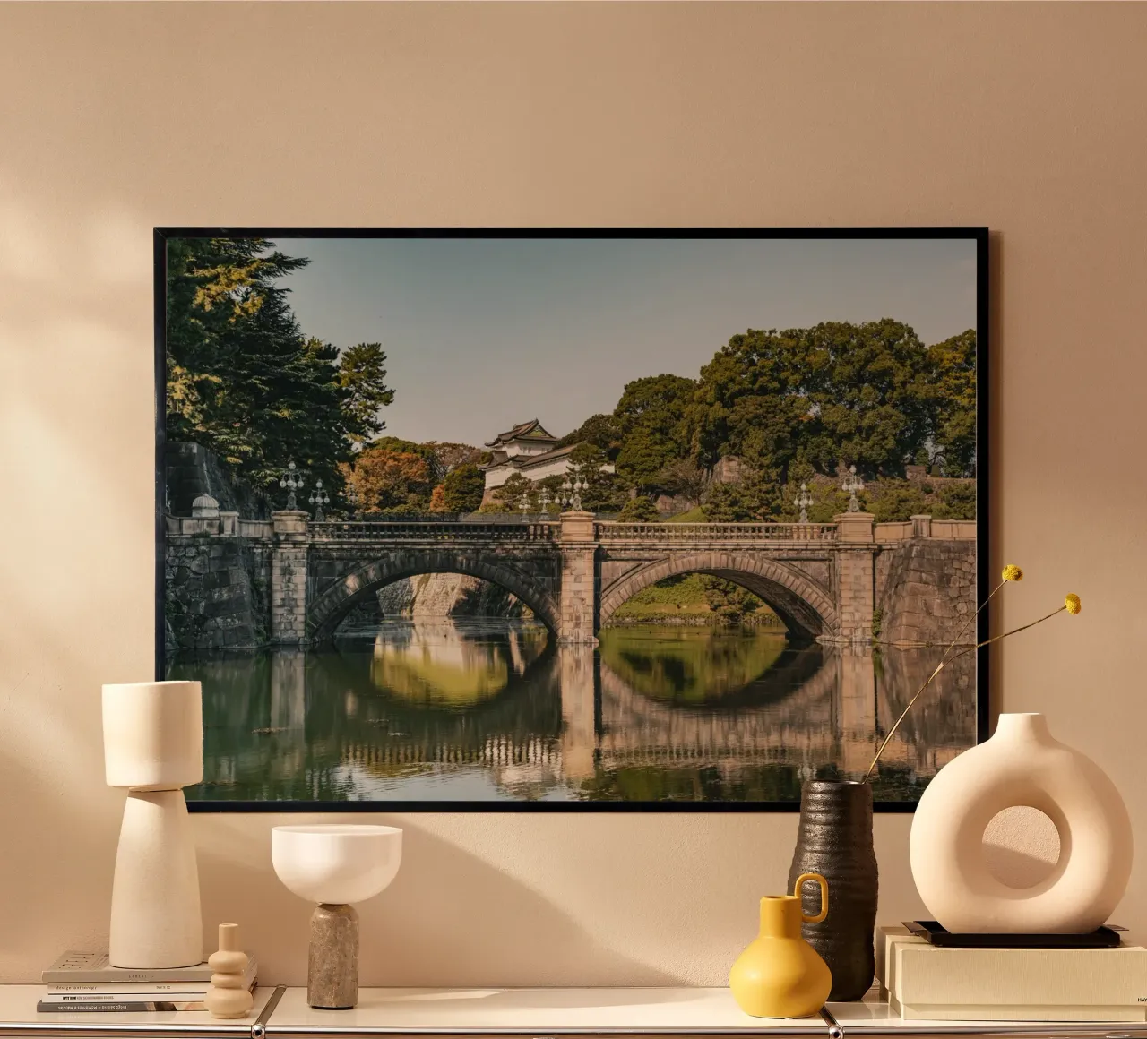 Palazzo Imperiale di Tokyo - Giappone poster da Marcel Bisig