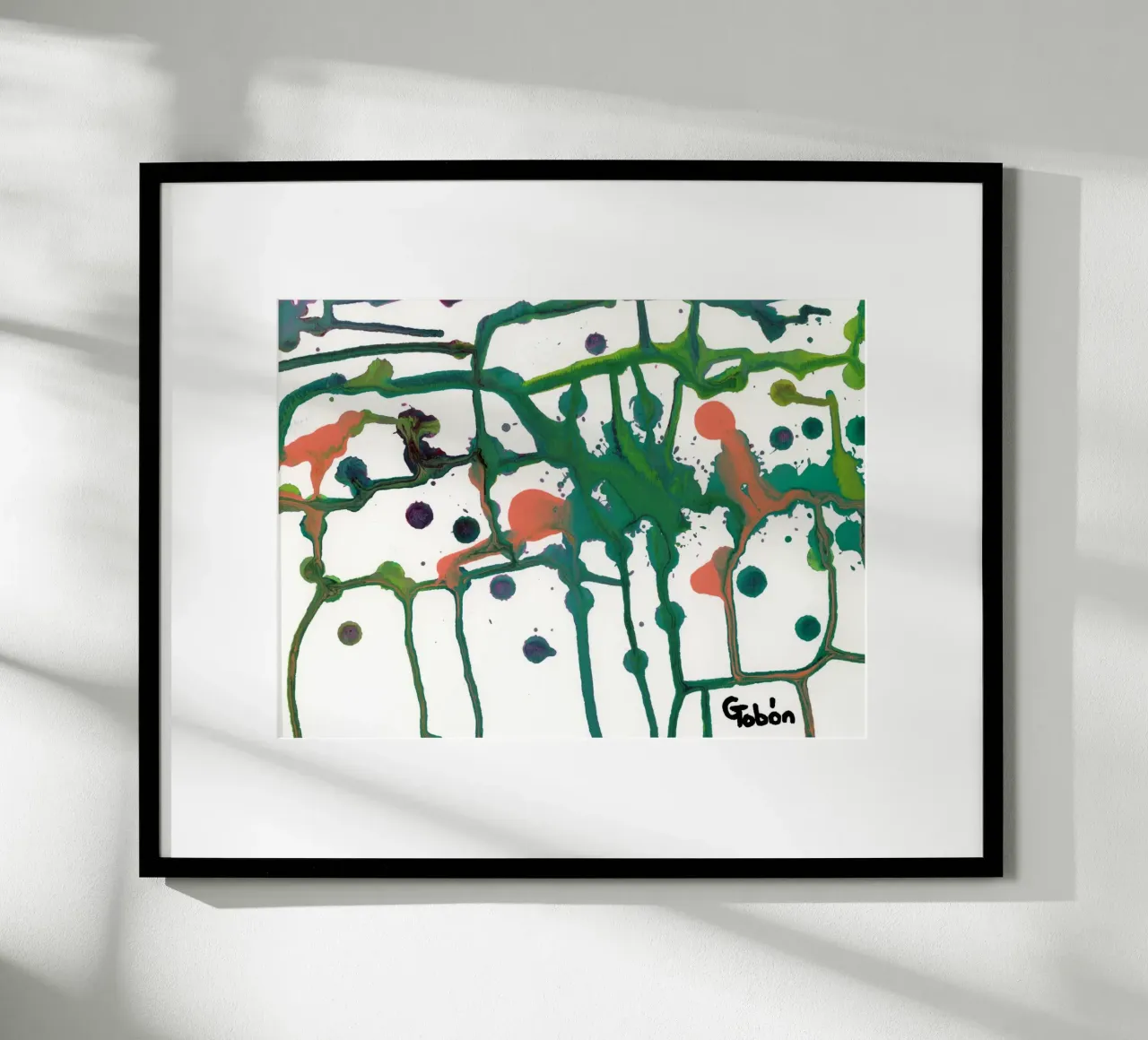 The beauty of nature 2 poster con telaio in alluminio da gtobonart
