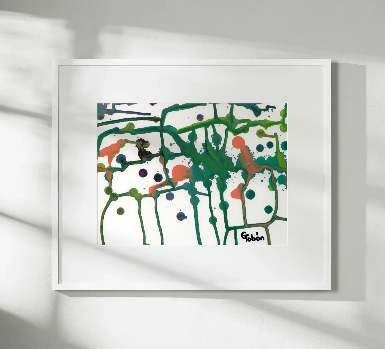 The beauty of nature 2 poster con telaio in alluminio da gtobonart