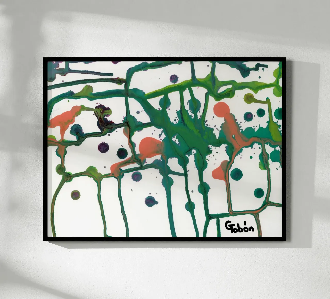 The beauty of nature 2 poster con telaio in alluminio da gtobonart
