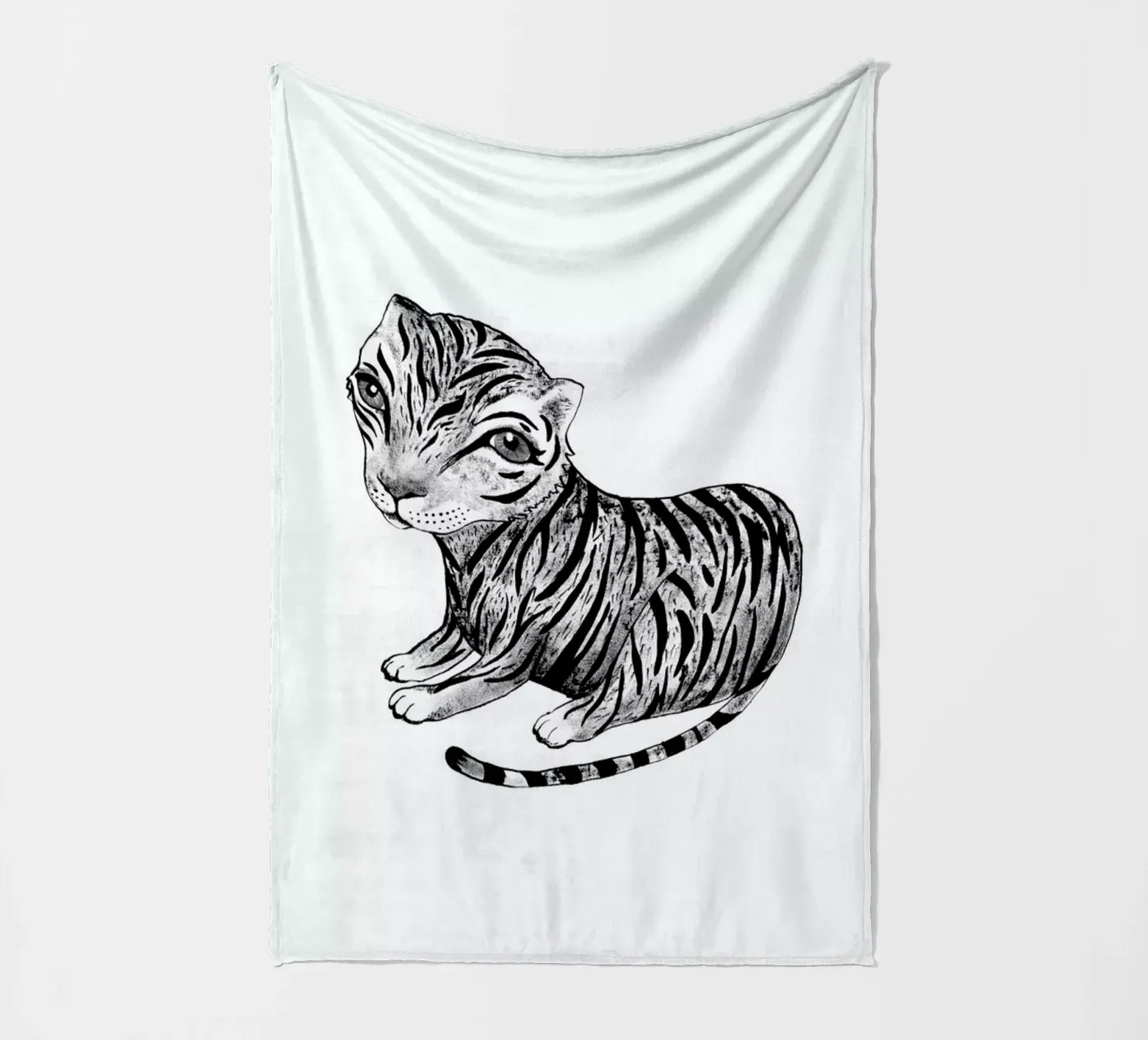 Tiger Fleecedecke von Tvinkla