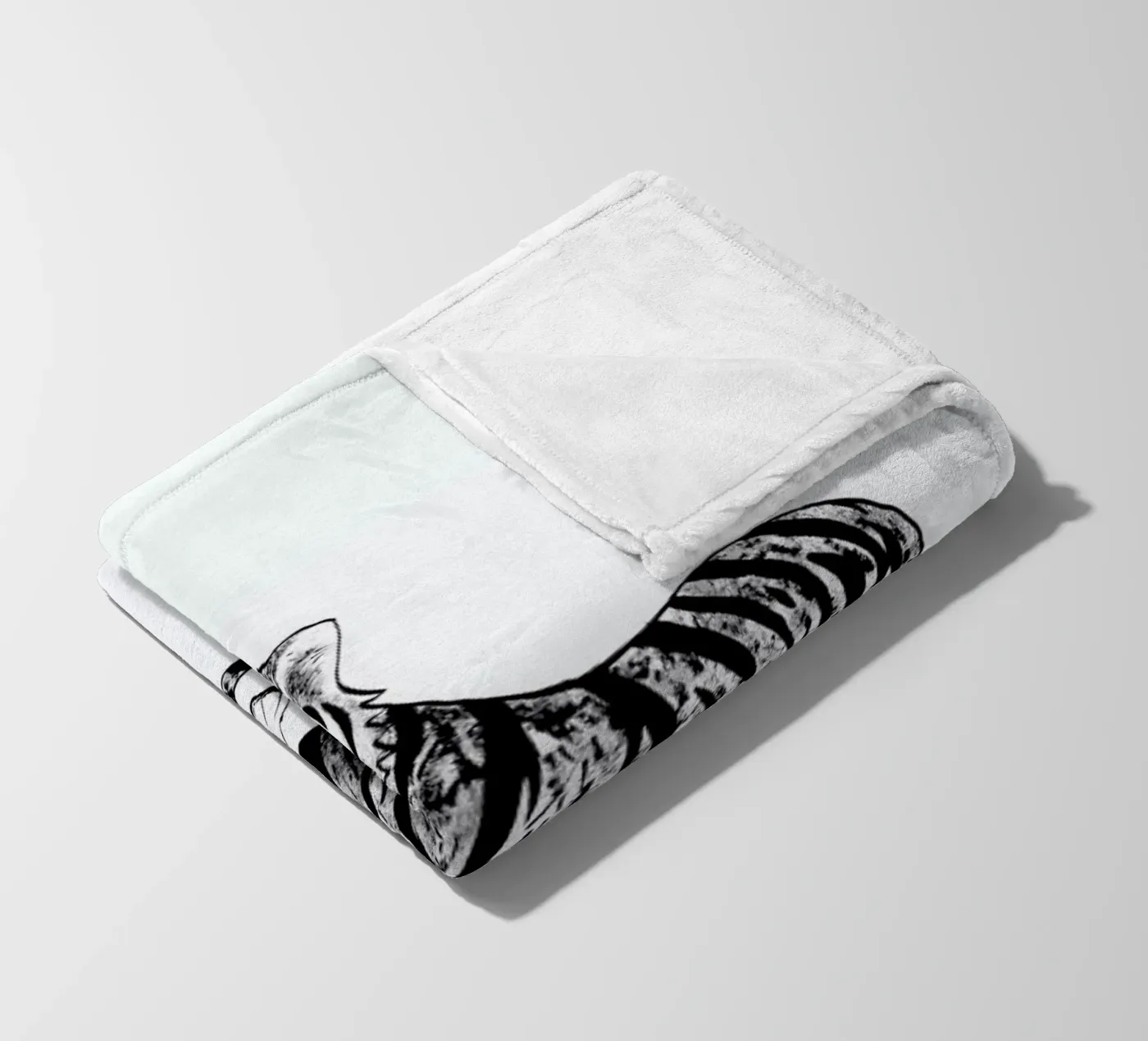 Tiger fleece blanket by Tvinkla