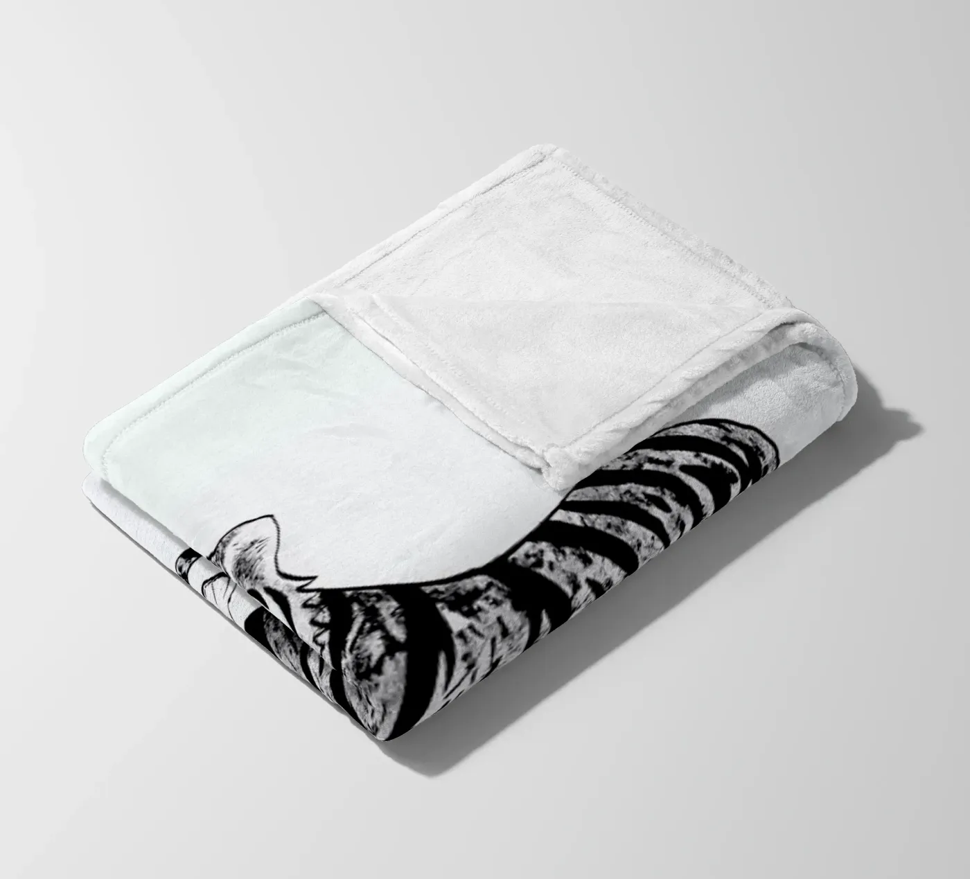 Tiger fleece blanket by Tvinkla