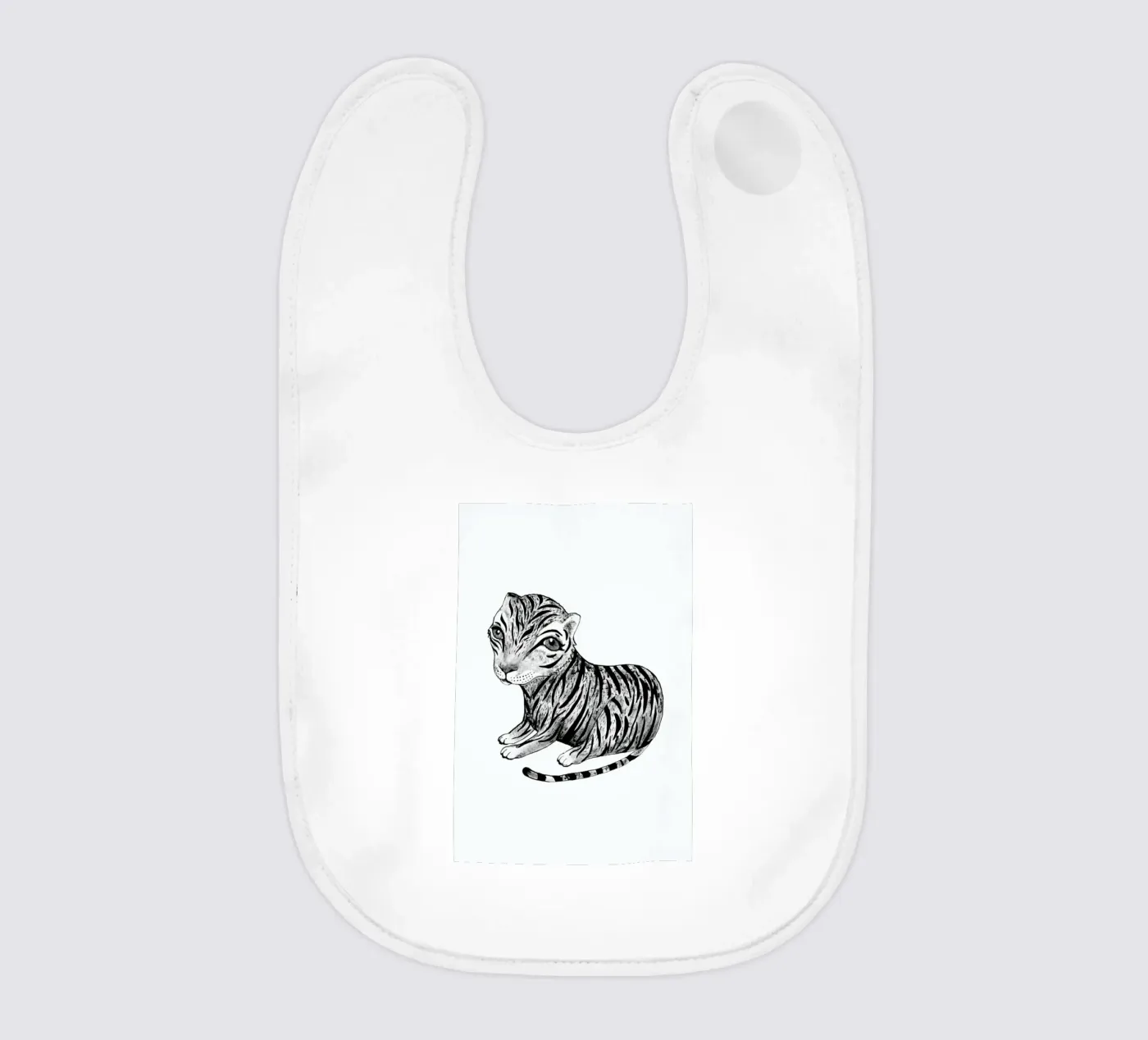 Tiger Babylätzchen von Tvinkla