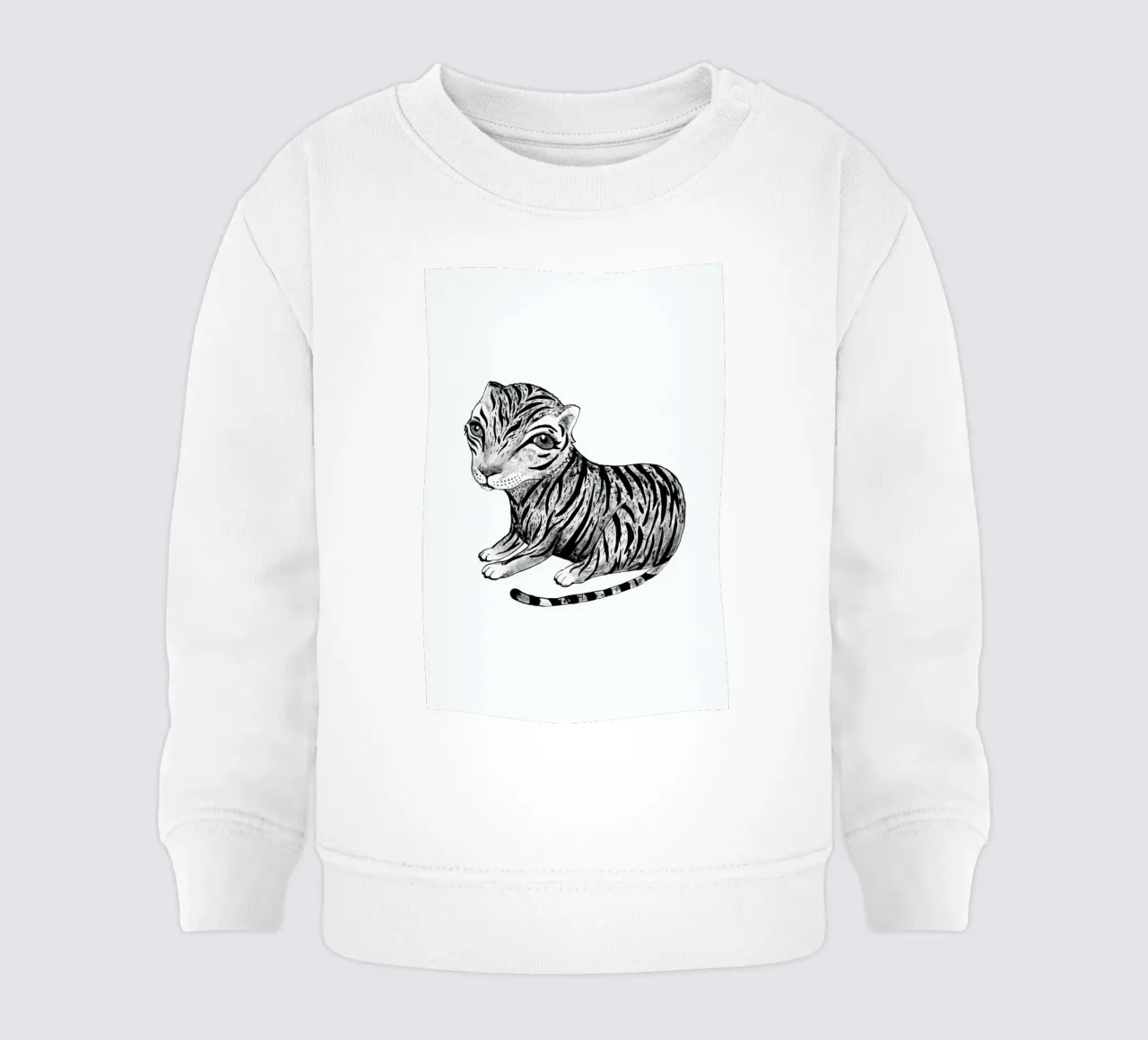 Tiger felpa neonato da Tvinkla