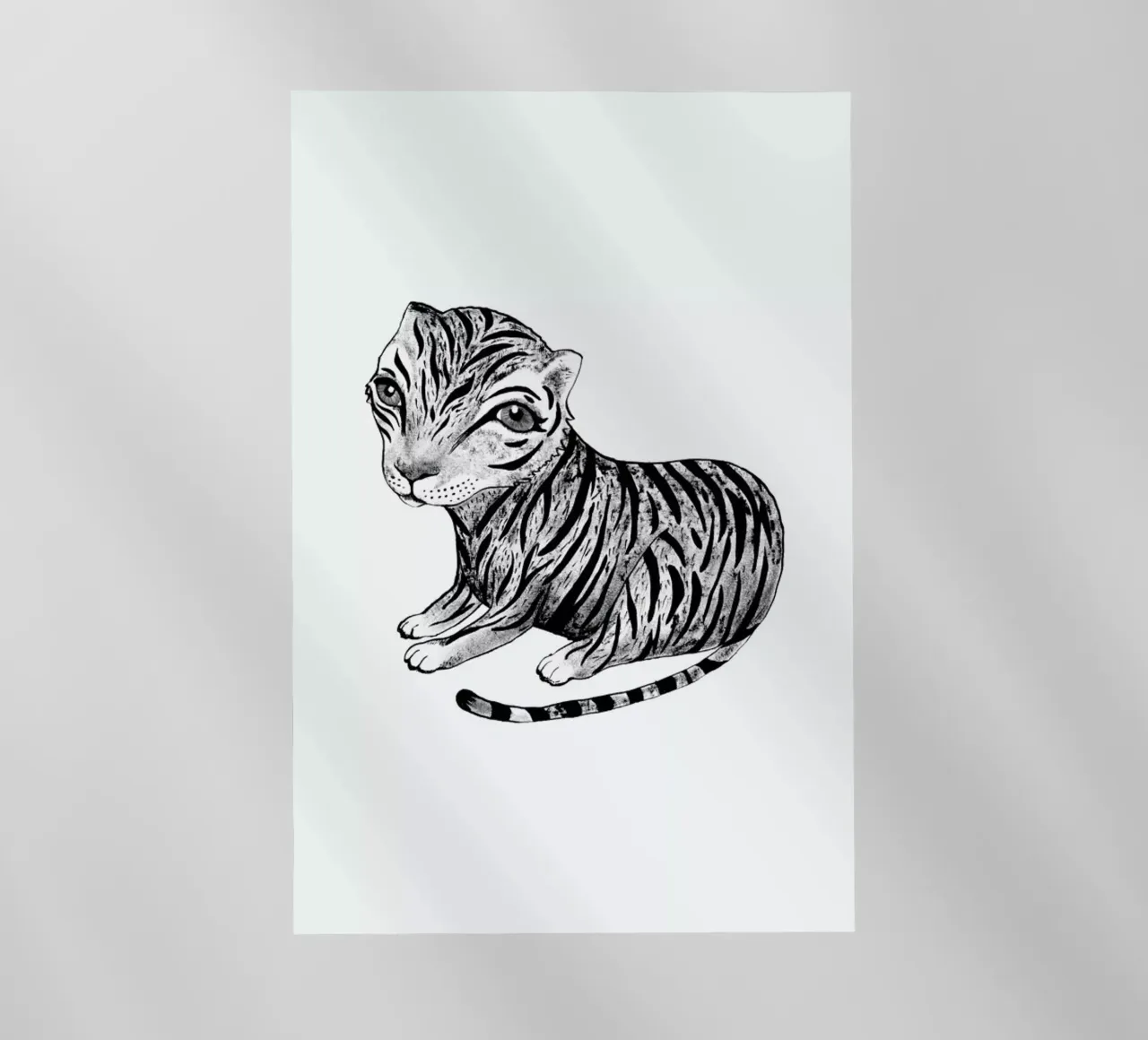 Tiger pellicola backlit da Tvinkla