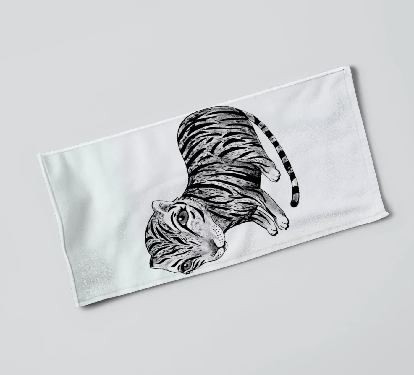 Tiger Handtuch von Tvinkla