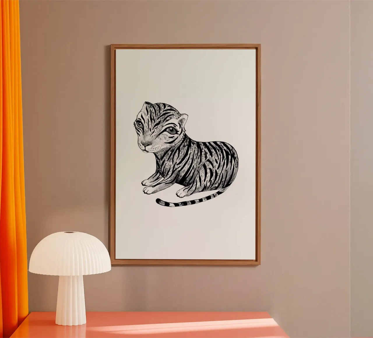 Tiger alluminio dibond da Tvinkla