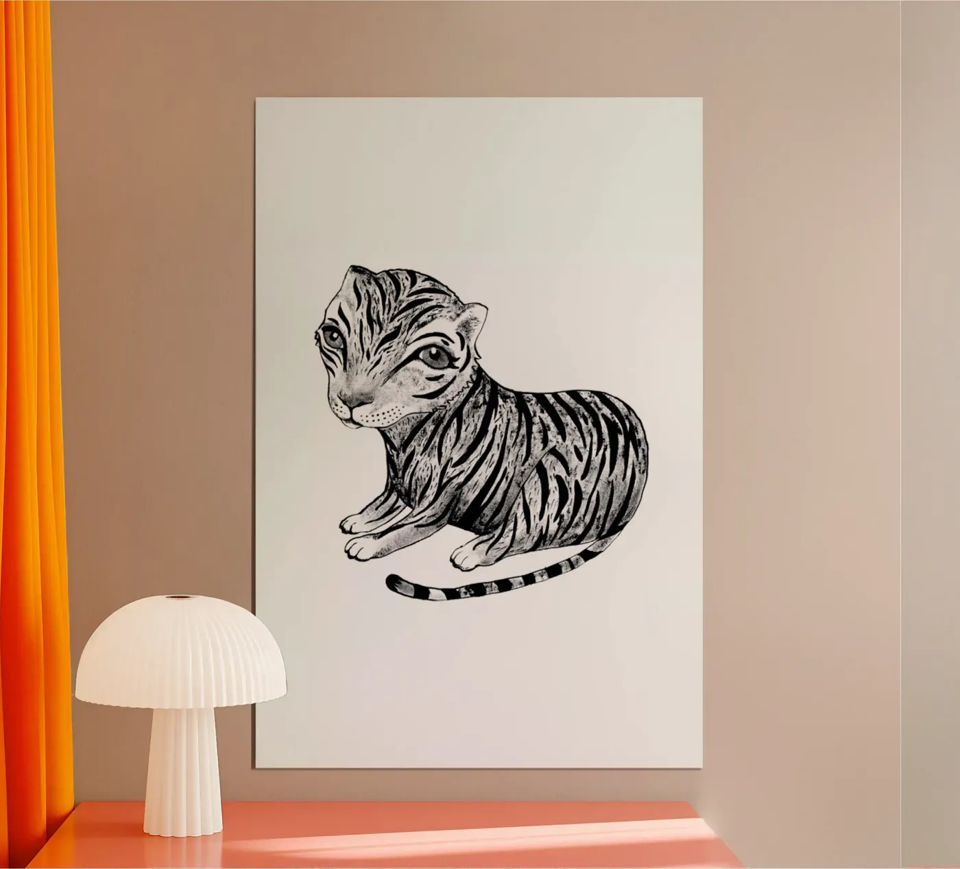 Tiger poster da Tvinkla