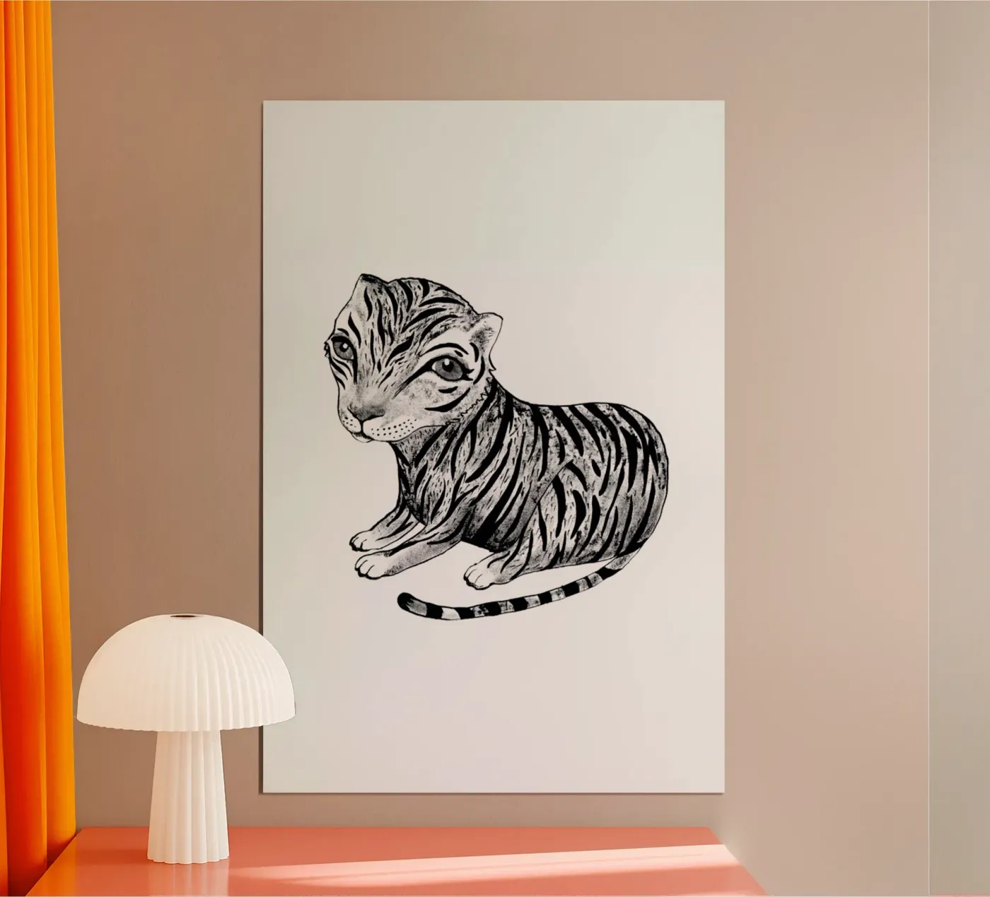 Tiger poster da Tvinkla