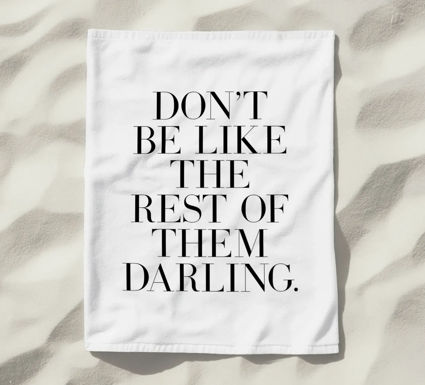 Darling quote telo mare da Paigaam Studio