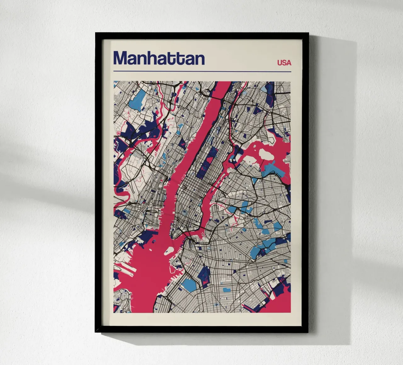 Manhattan in grassetto carta hahnemühle da MOOODZART