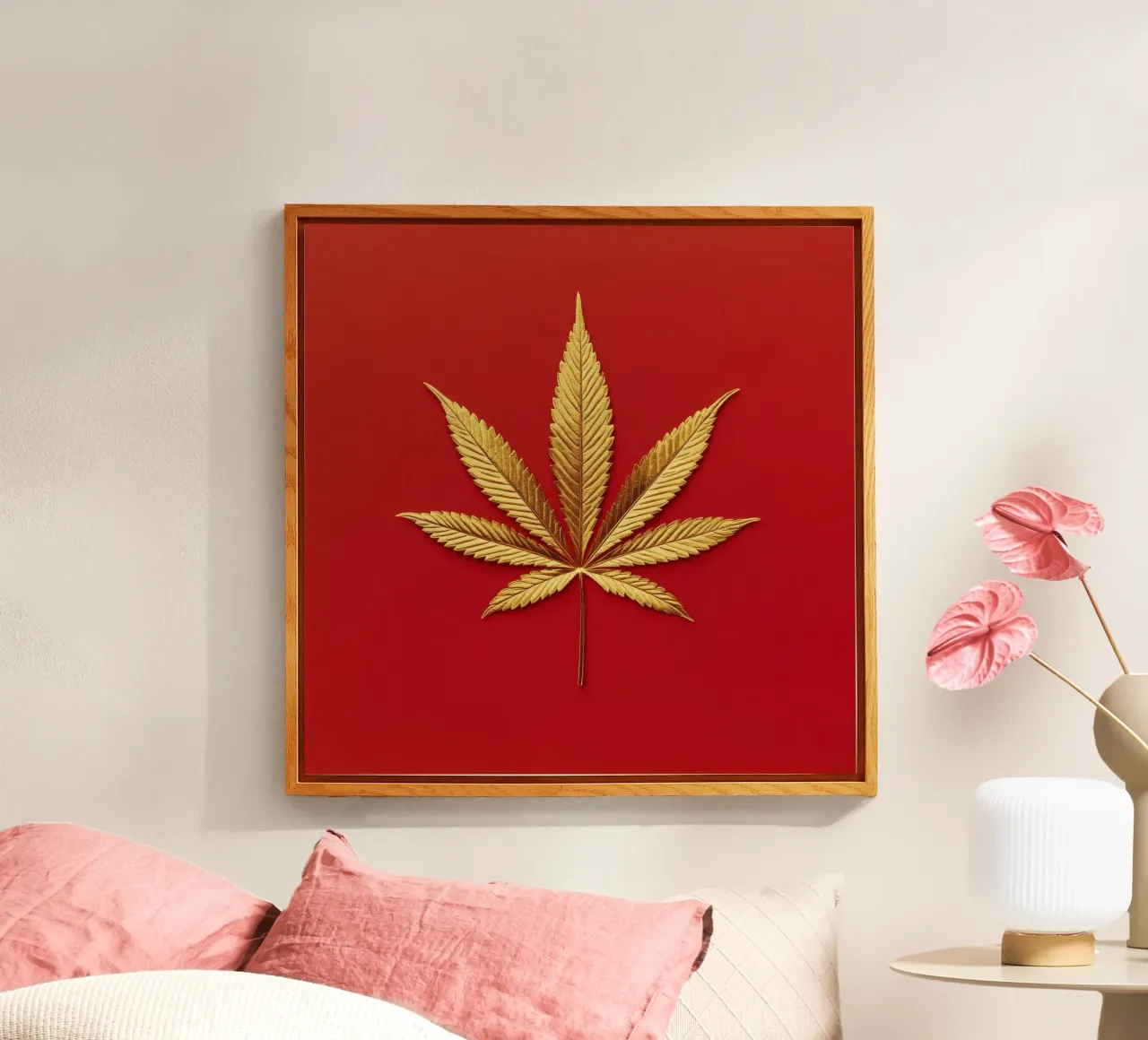 Pure Gold plexiglass da Art Unleashed