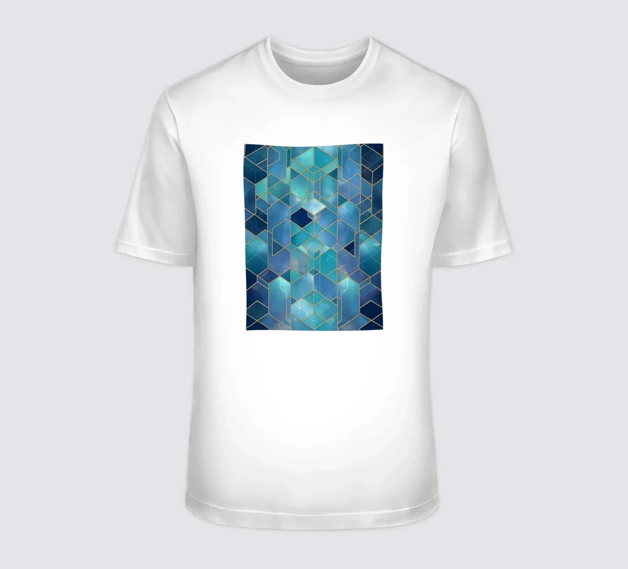 Elegant symmetry pattern t-shirt by Carinaprint