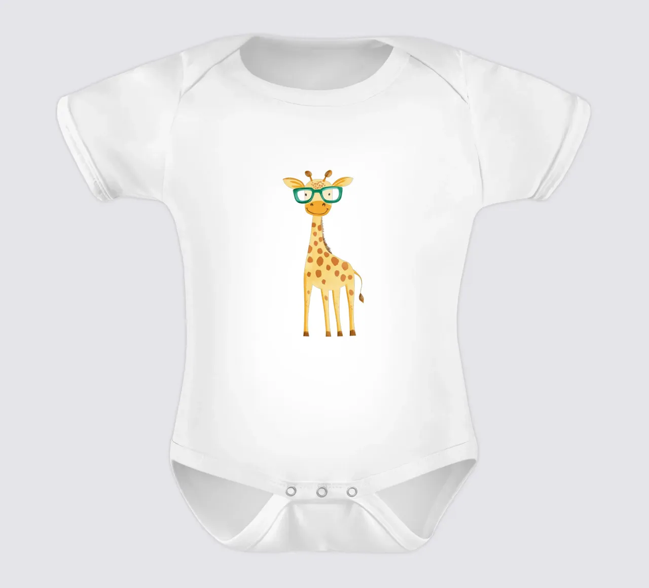 Cute Giraffe body neonato maniche corte da HookASmile