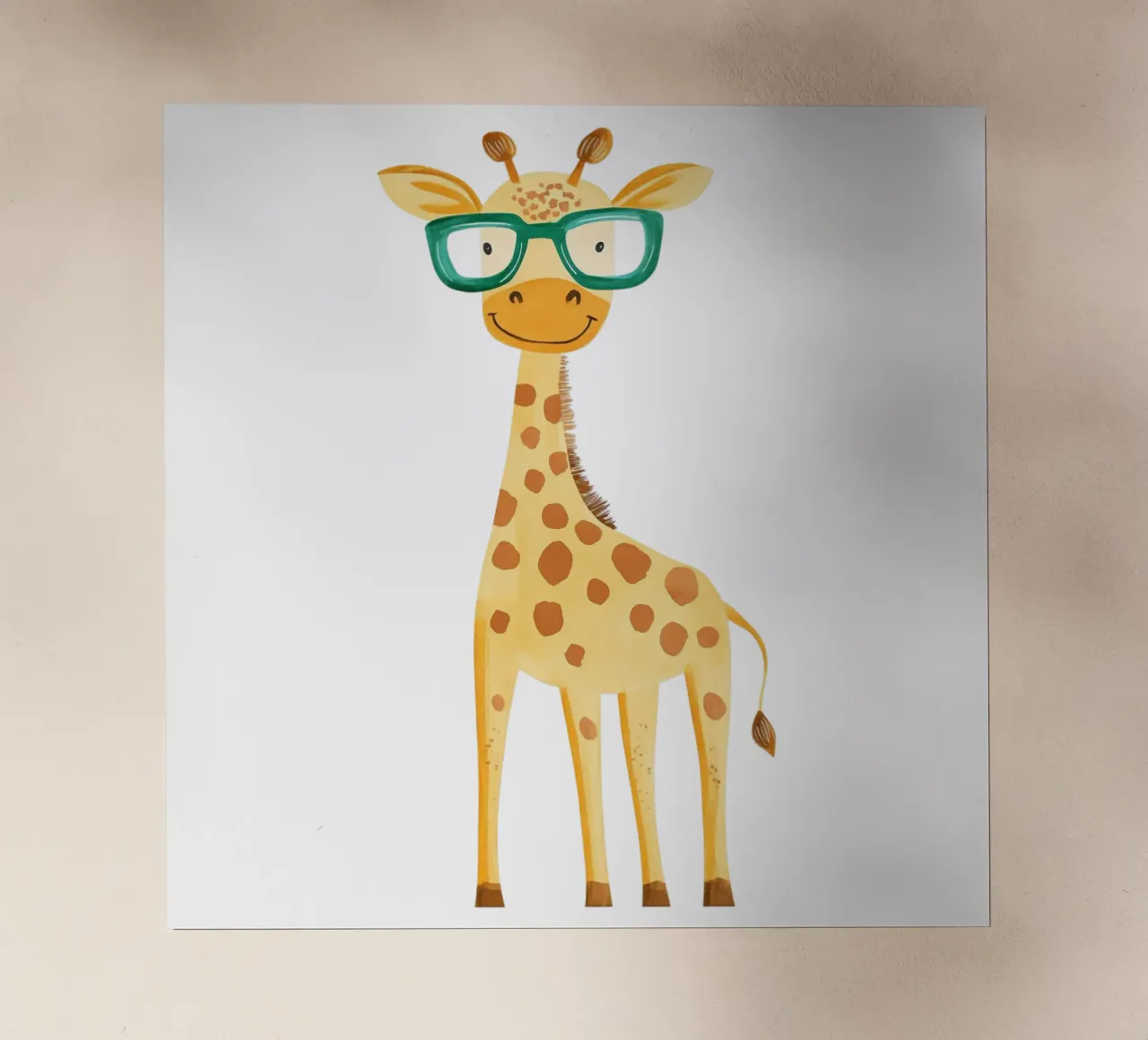 Cute Giraffe pellicola backlit da HookASmile