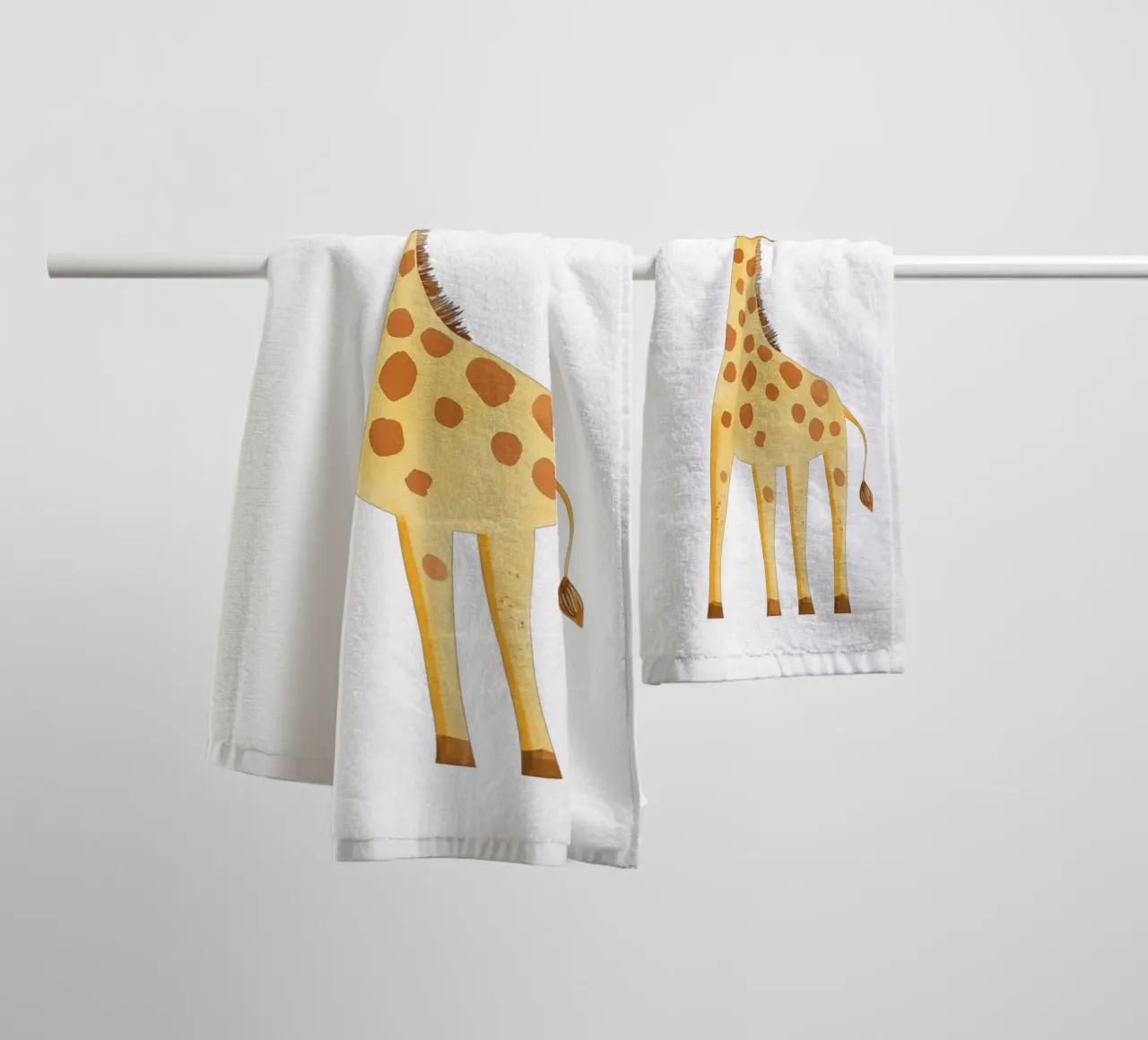 Cute Giraffe asciugamano da bagno da HookASmile