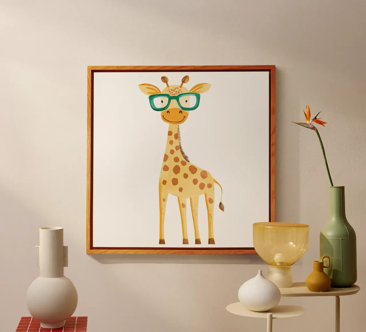 Cute Giraffe plexiglass da HookASmile