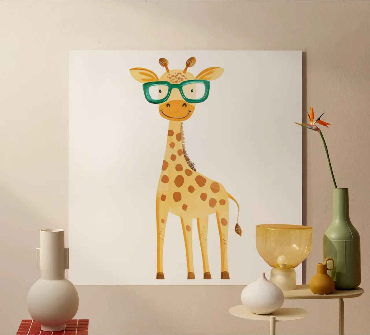 Cute Giraffe plexiglass da HookASmile