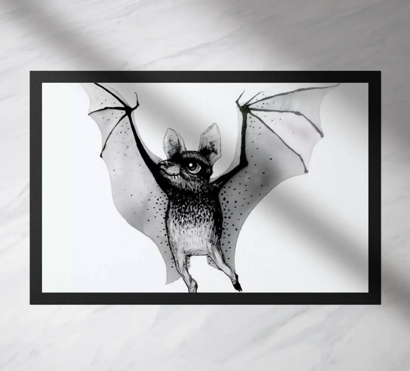 Bat Fußmatte von Tvinkla