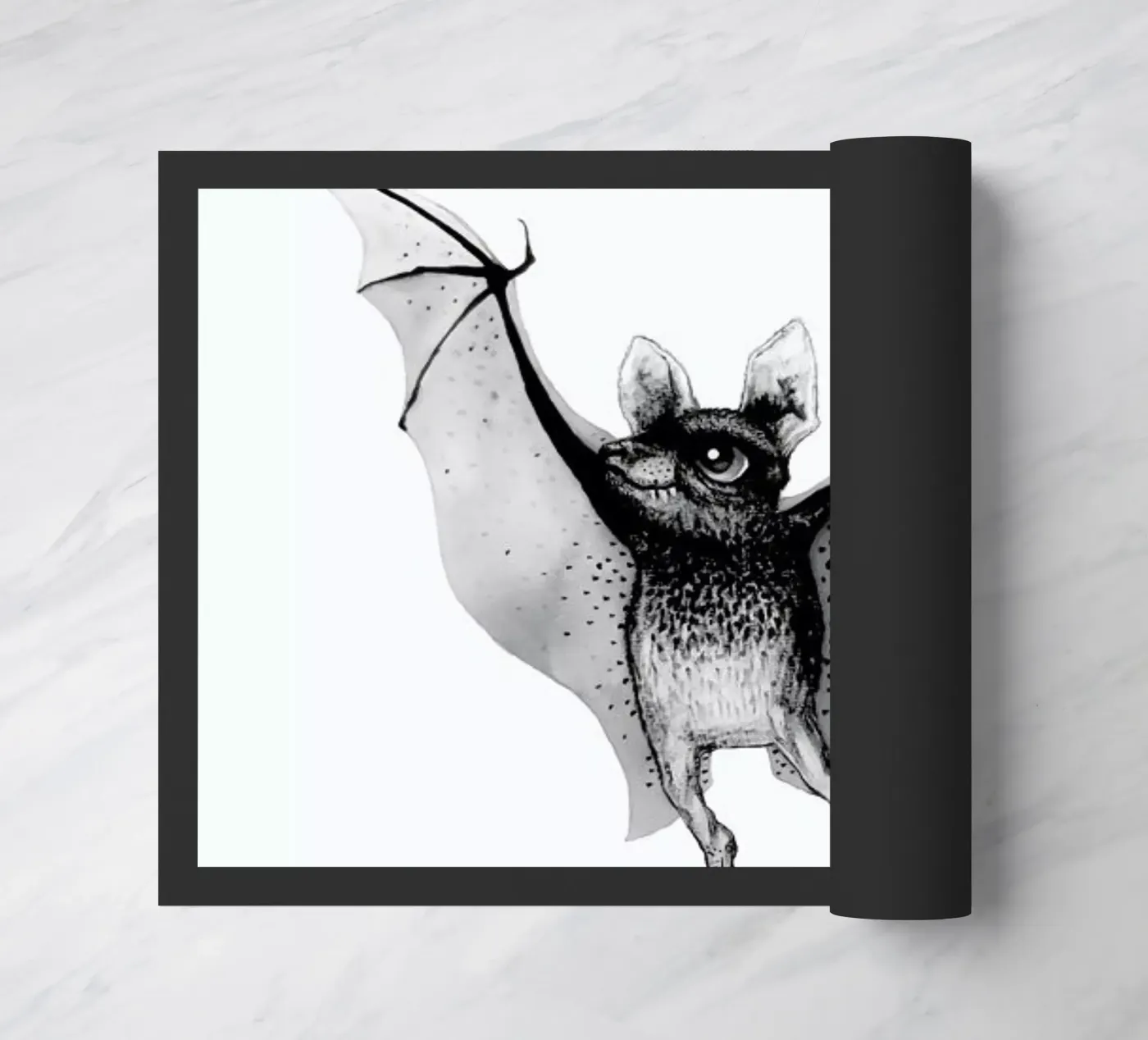 Bat Fußmatte von Tvinkla