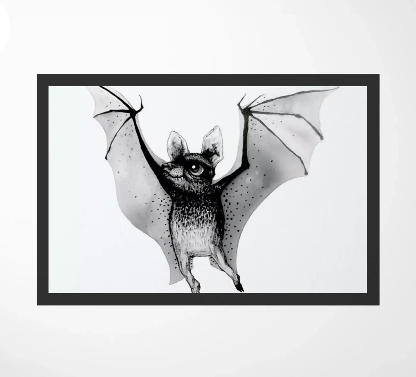 Bat Fußmatte von Tvinkla