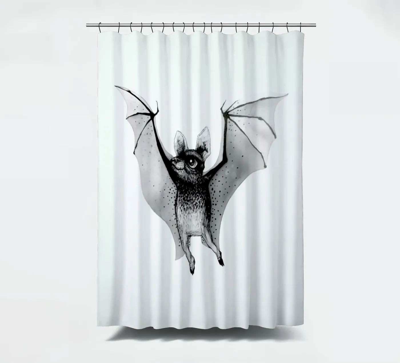 Bat Duschvorhang von Tvinkla