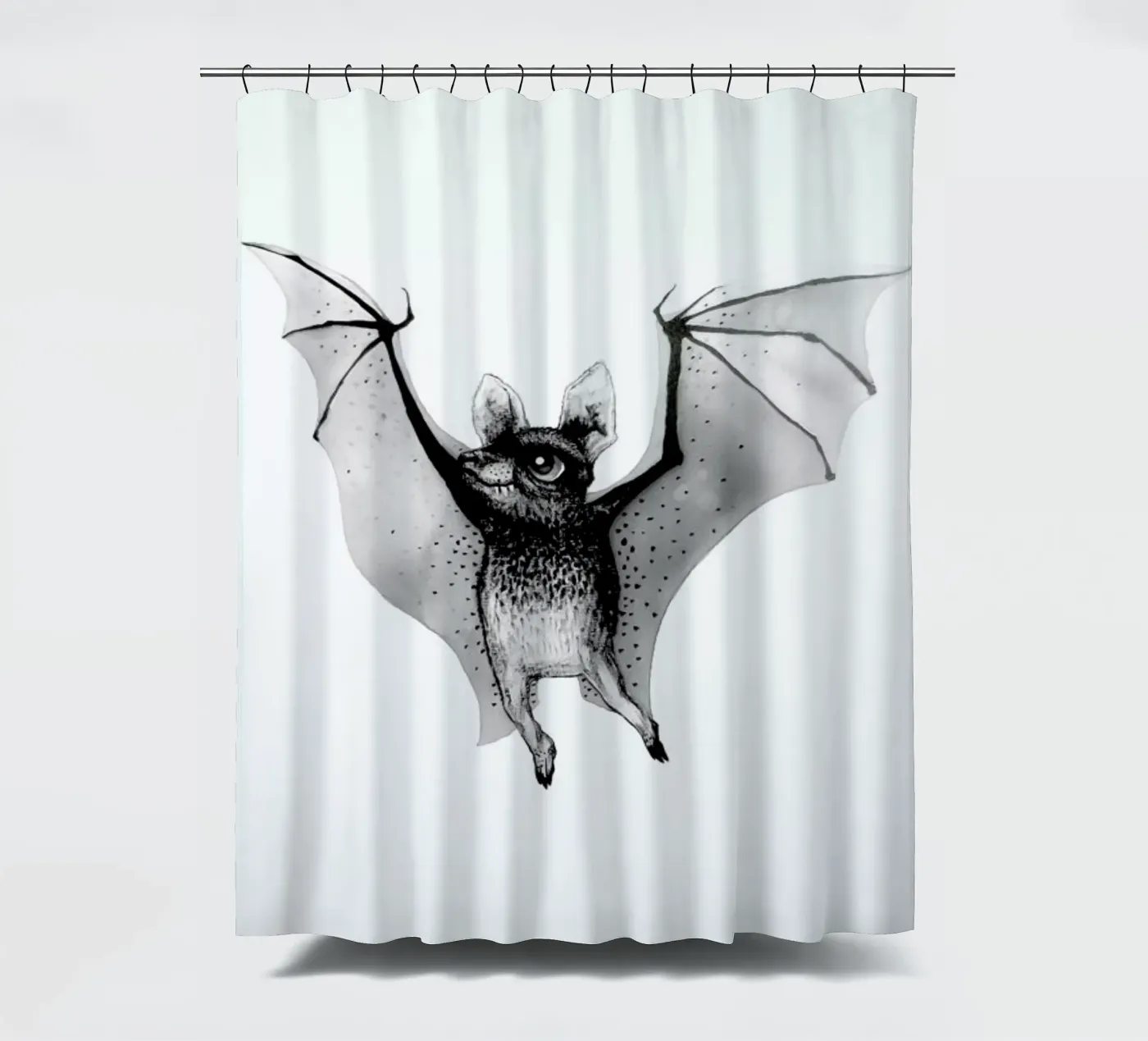 Bat Duschvorhang von Tvinkla