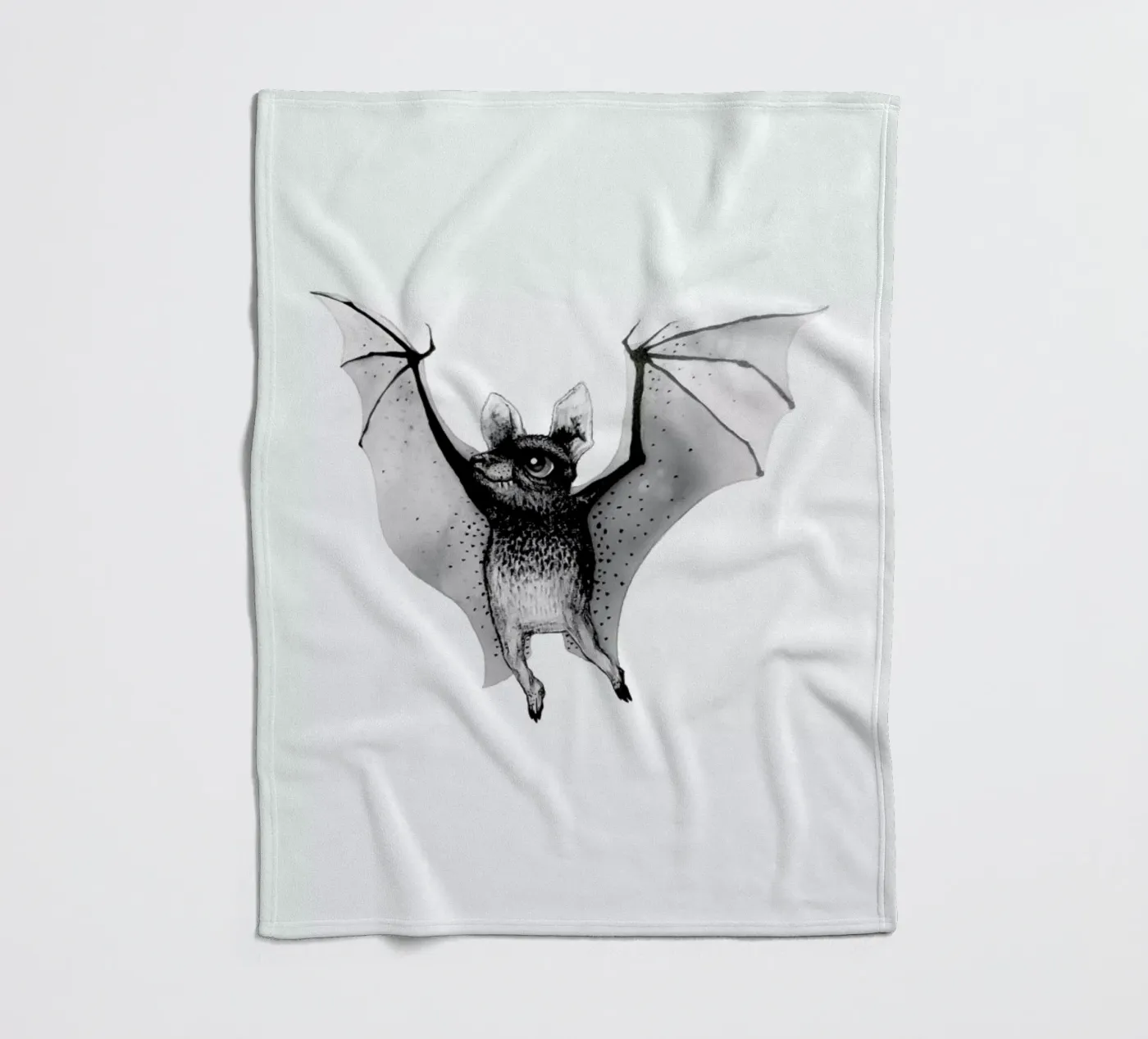 Bat Fleecedecke von Tvinkla