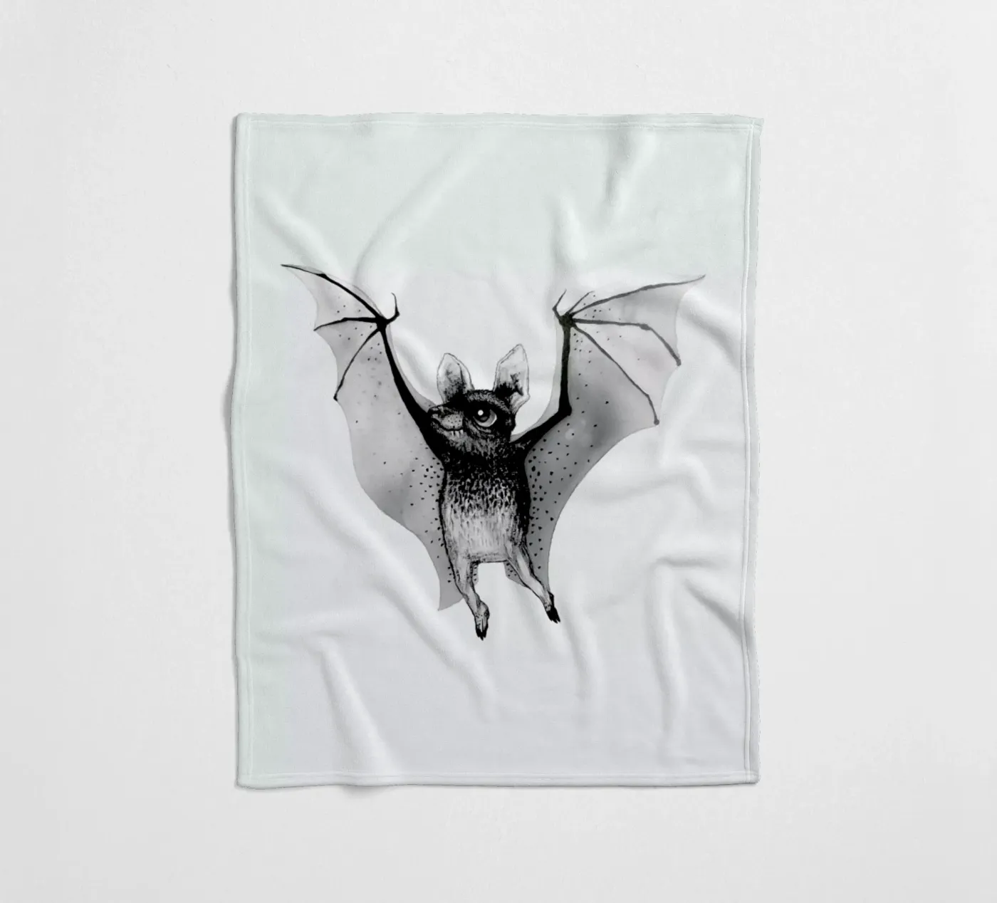 Bat Fleecedecke von Tvinkla