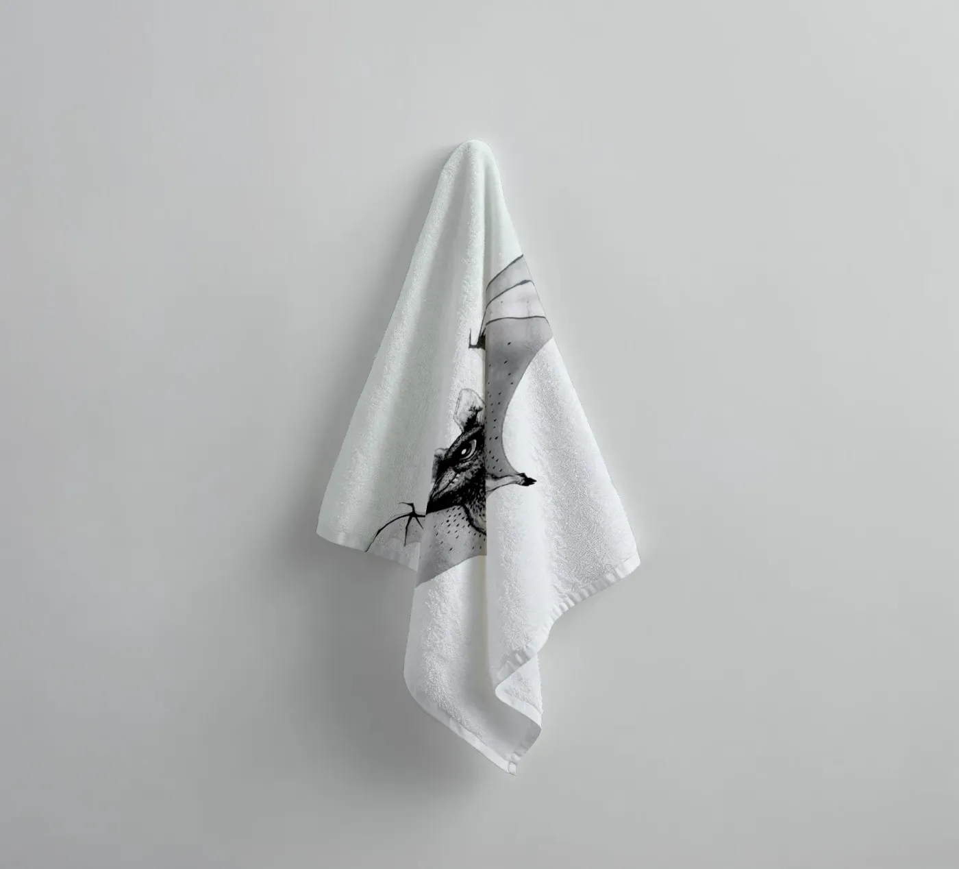 Bat badhanddoek van Tvinkla