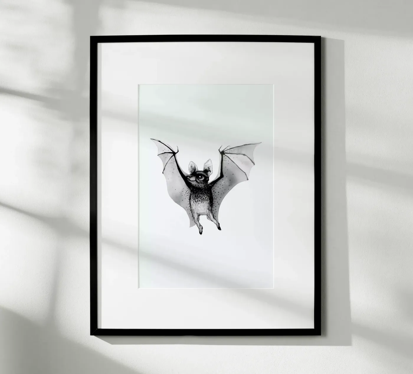 Bat Poster von Tvinkla