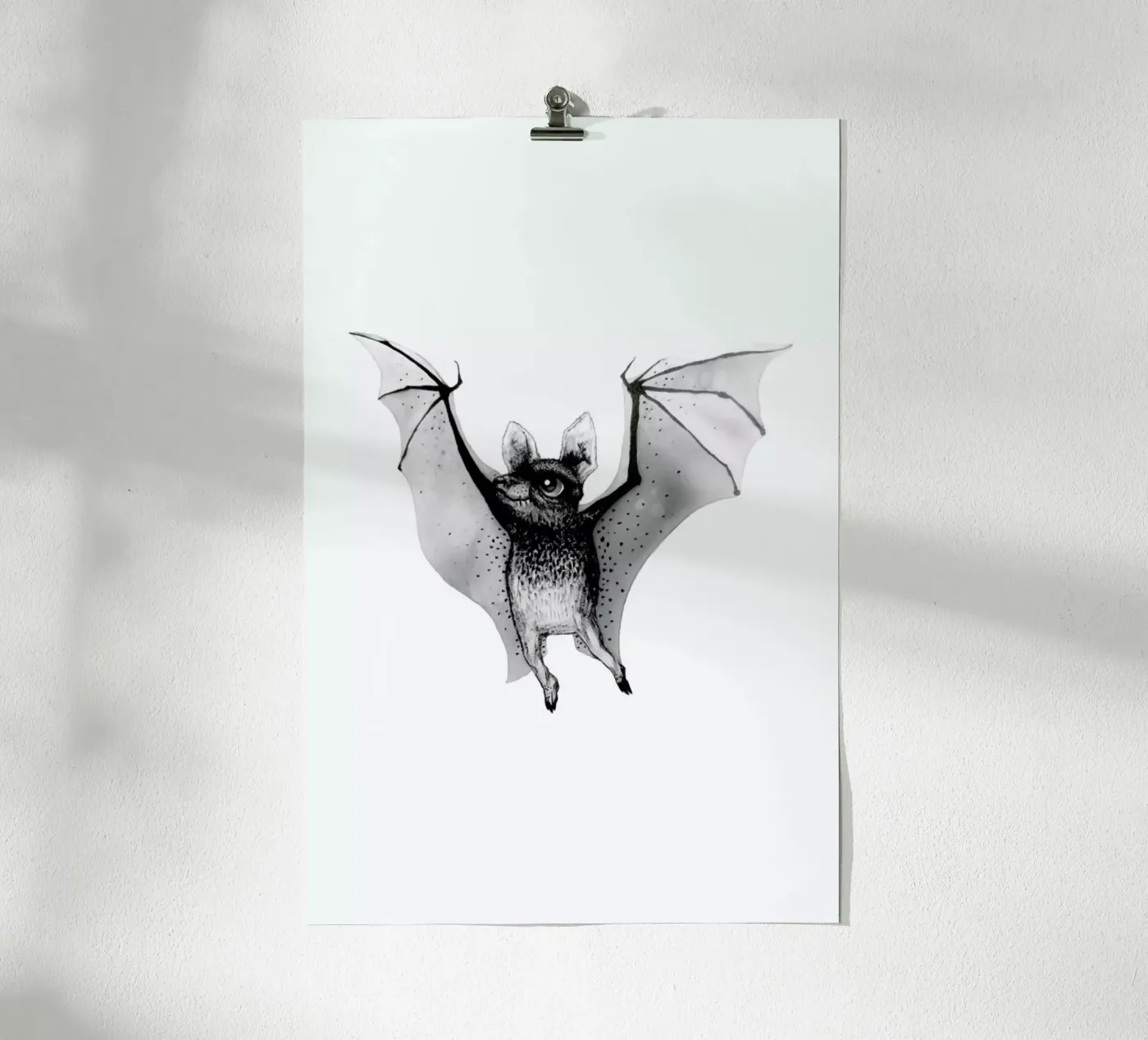 Bat Poster von Tvinkla