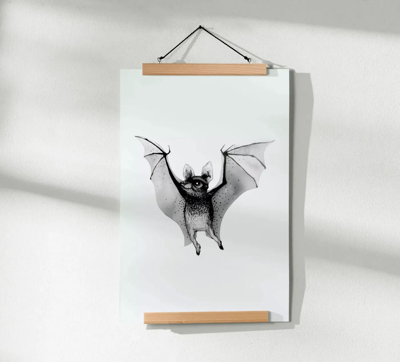 Bat Poster von Tvinkla