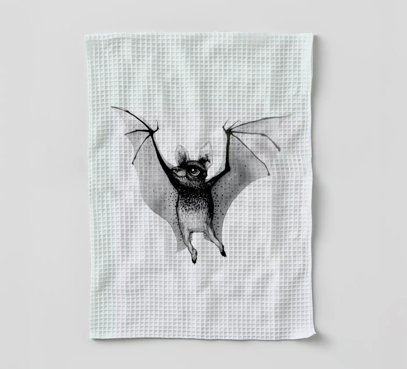 Bat Geschirrtuch von Tvinkla