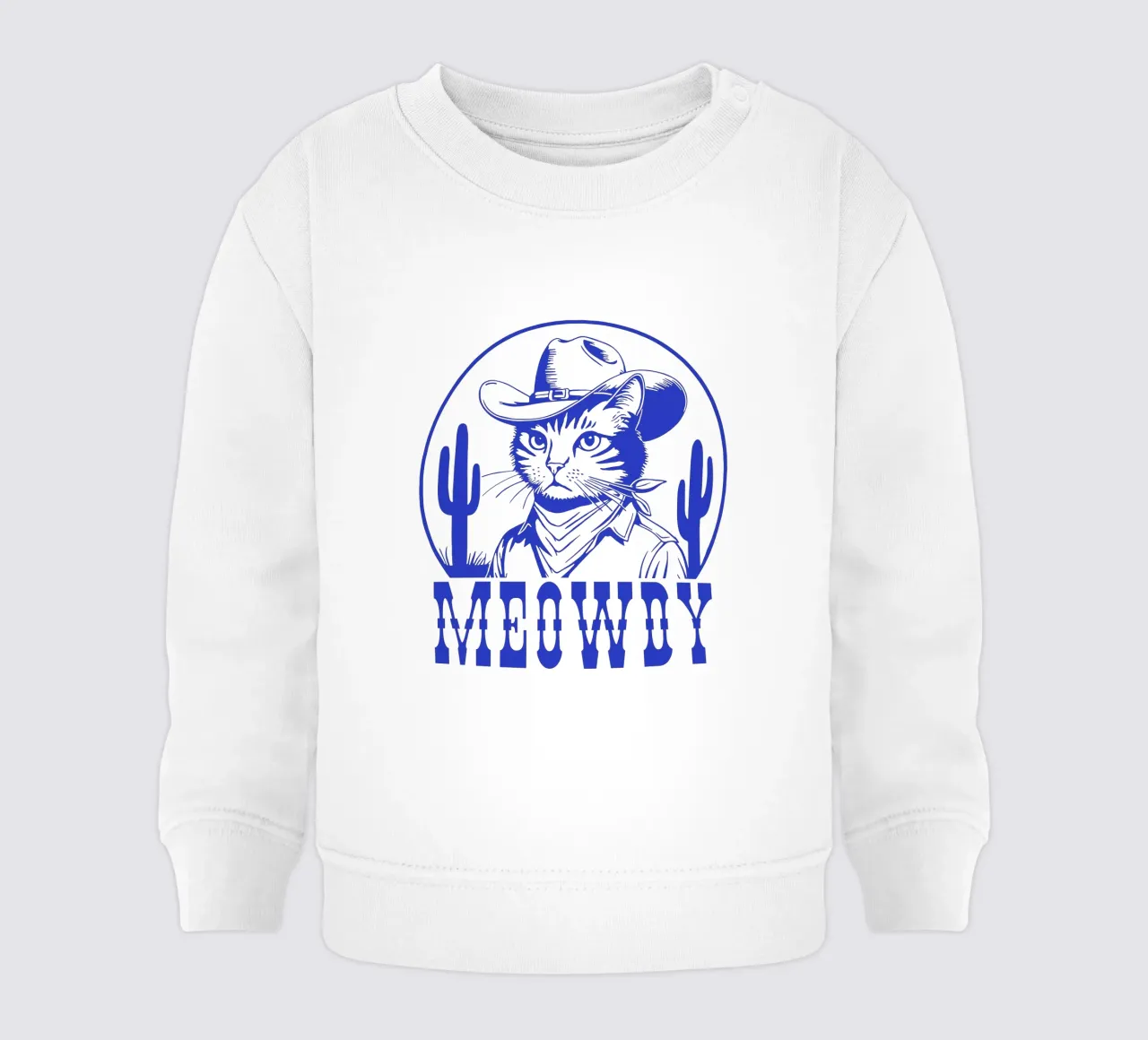 Meowdy felpa neonato da cafelab