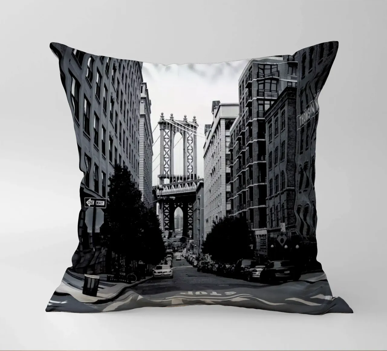 New York cuscino da Flo Klein