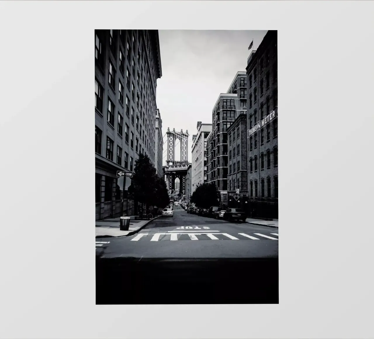 New York pellicola backlit da Flo Klein