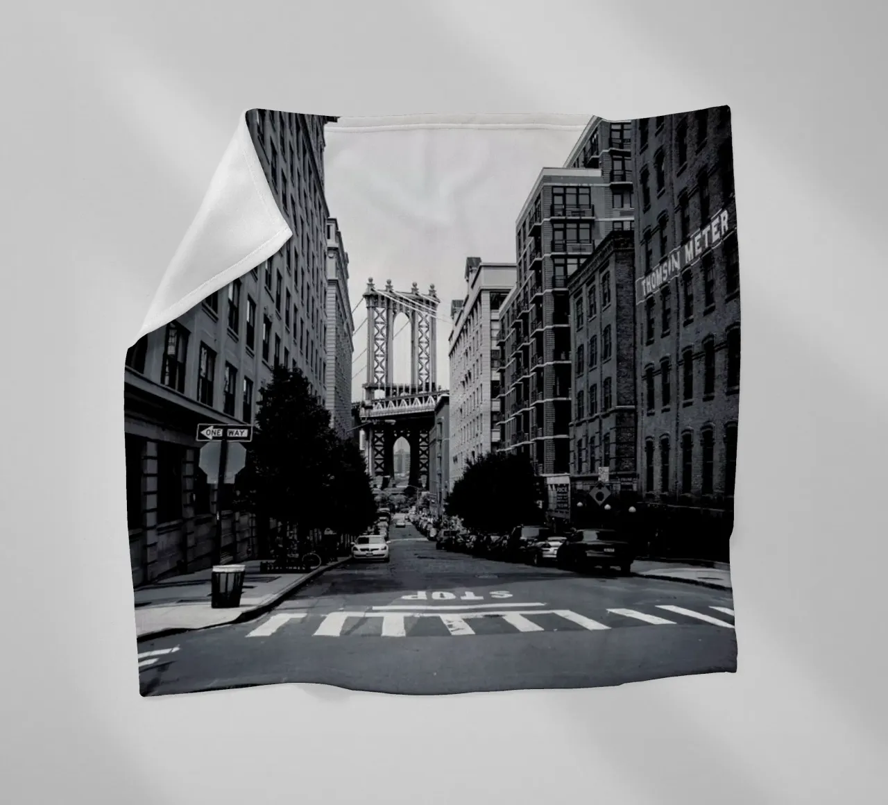 New York coperta in pile da Flo Klein