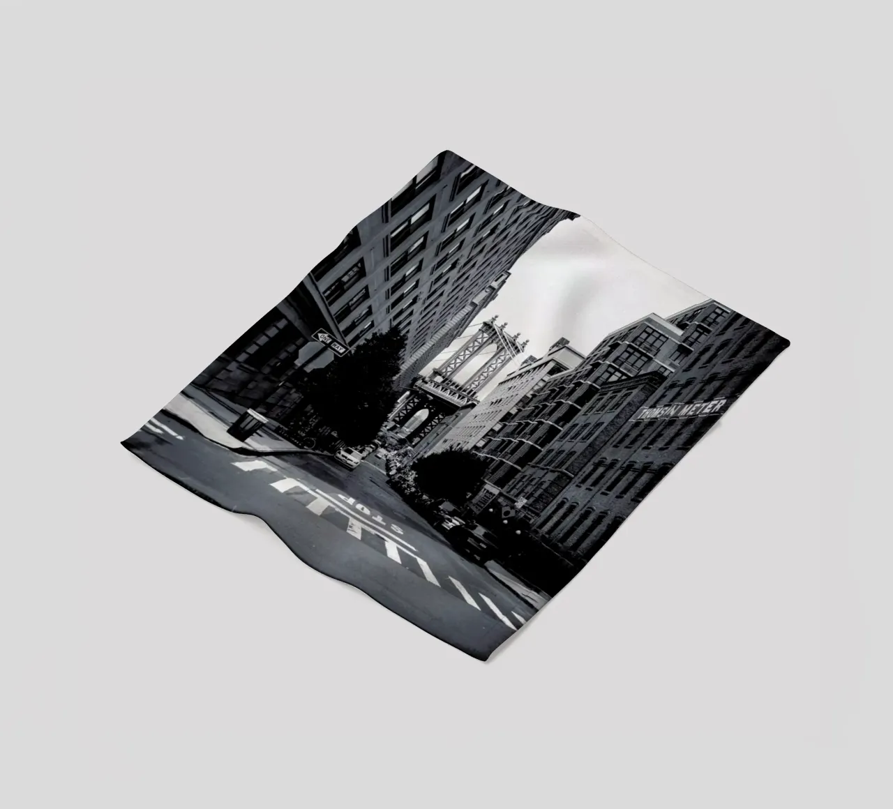 New York coperta in pile da Flo Klein
